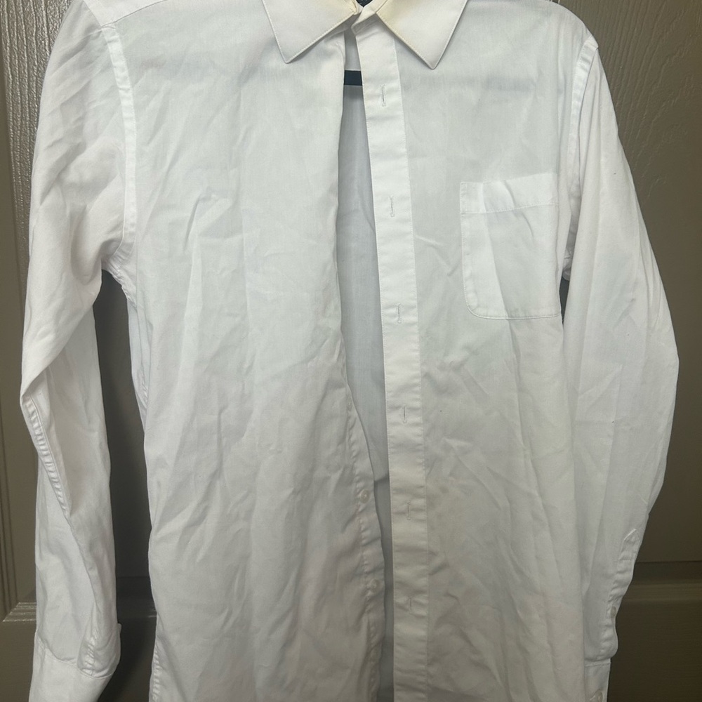 Marquise Crisp White Dress Shirt for Men